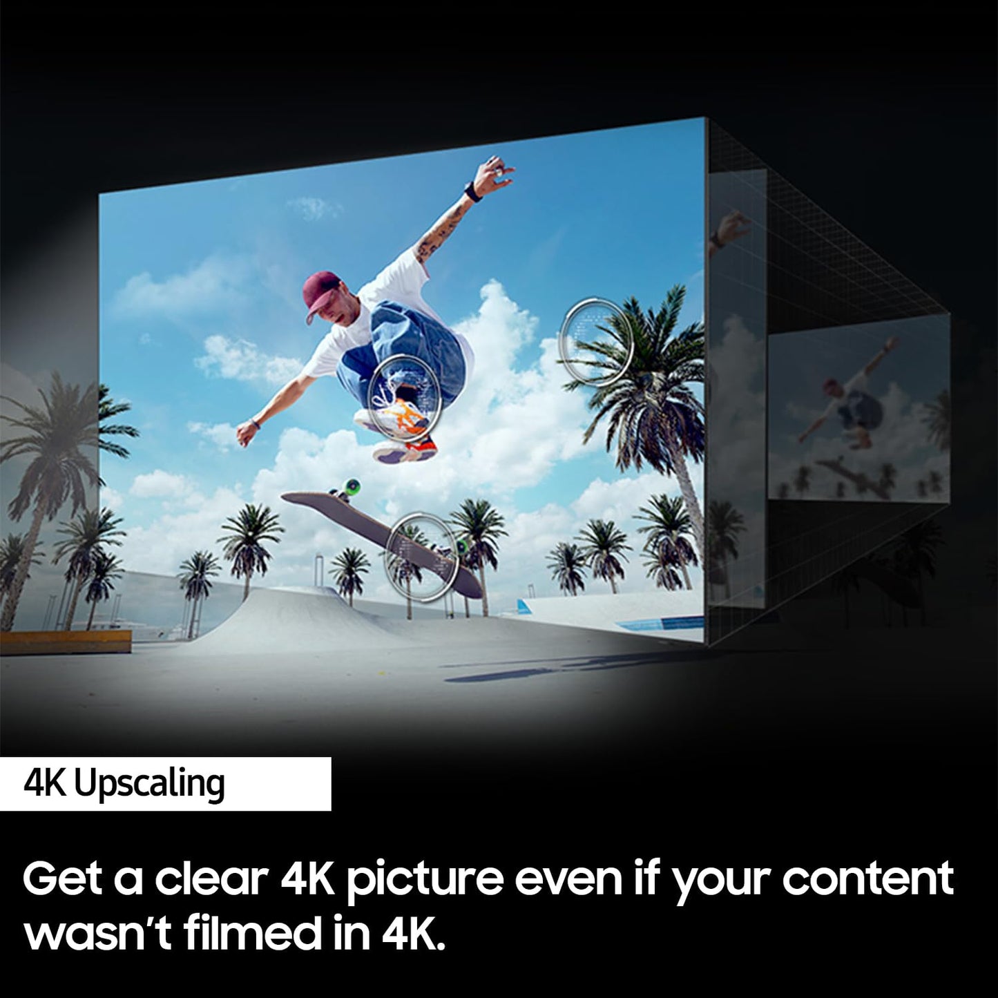 SAMSUNG 50-Inch Class Crystal UHD 4K DU7200 Series HDR Smart TV w/Object Tracking Sound Lite